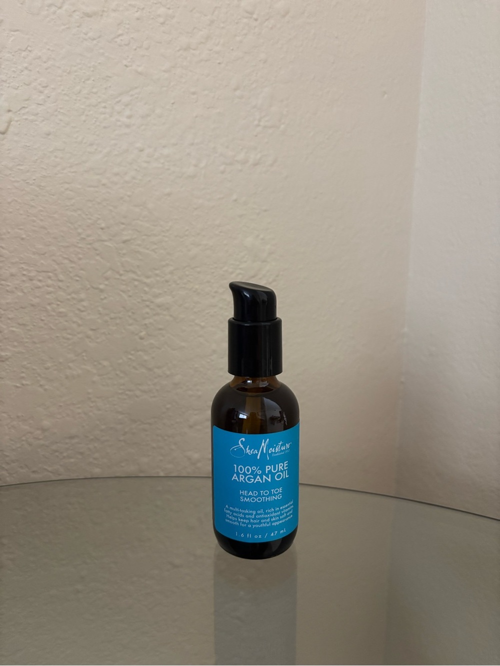 Shea Moisture 100% Pure Argan Oil - Blue and Black Bottle